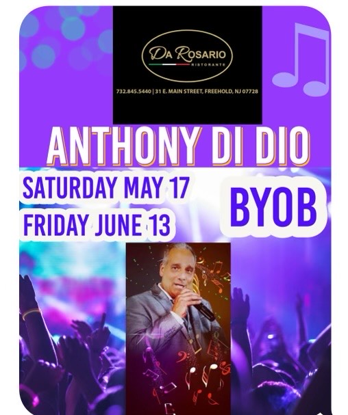 Anthony Di Dio BYOB 17th May Event